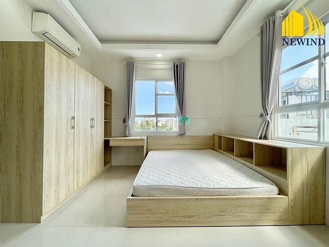 Hình ảnh Chung cư Full nội thất gần Lotte, Rmit, Tdtu,... cửa sổ/balcon Q7