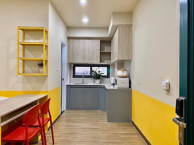 Hình ảnh Chung cư Full nội thất gần Lotte, Rmit, Tdtu,... cửa sổ/balcon Q7