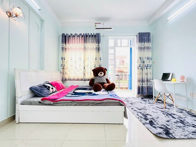 Hình ảnh Cho Thuê Căn Hộ Ban Công Full Nội Thất 30m2 Âu Cơ - Đồng Đen