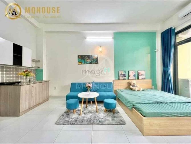 Hình ảnh Cho Thuê Căn Hộ Ban Công Full Nội Thất 40m2 Luỹ Bán Bích - Vườn Lài
