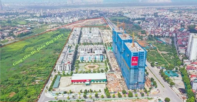Hình ảnh Bán gấp CH (1907) 77m2, 2N, 2vs, 2Logia) Giá 3.7 tỷ Khai Sơn Long Biên