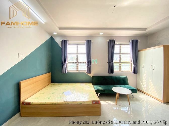 Hình ảnh Cho thuê CHDV FULL NỘI THẤT giá rẻ ngay Lotte Gò Vấp