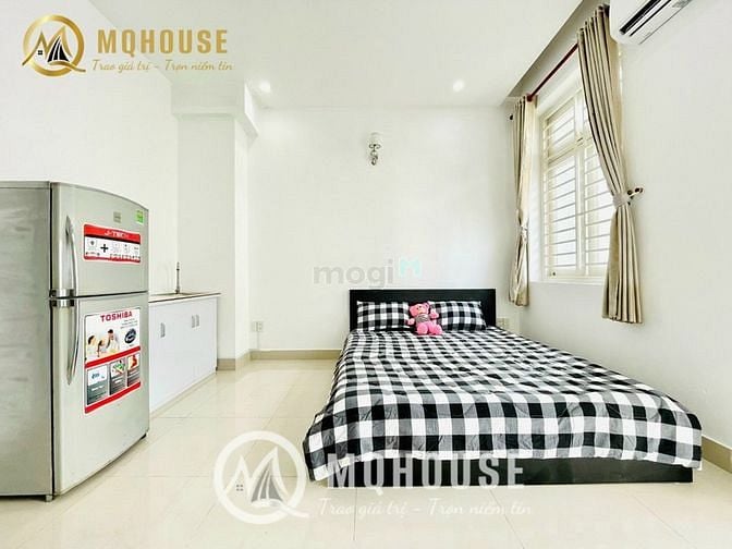 Hình ảnh Phòng trọ ban công 30m2 Full nt Lê Văn Thọ gần chợ Thạch