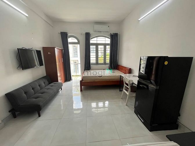 Hình ảnh Trống sẵn Studio_ Full nội thất_Máy giặt riêng_Balcony rộng thoáng