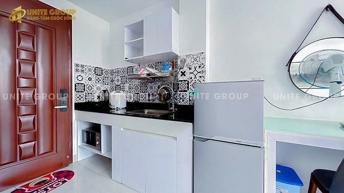 Hình ảnh Cho Thuê Căn Hộ 1PN Studio full nội thất tại Dương Bá Trạc Quận 8
