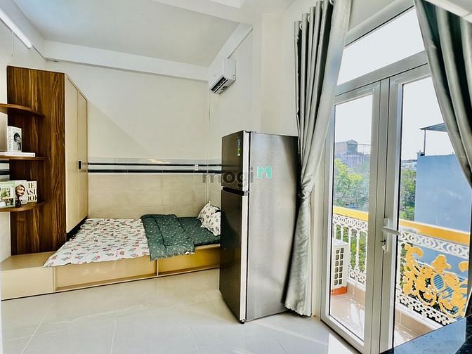 Hình ảnh ⚡️Mb6623 nạp rút nhanh chóng Studio ban công ngay ĐH VL cs3. Full nội thất máy giặt riêng.