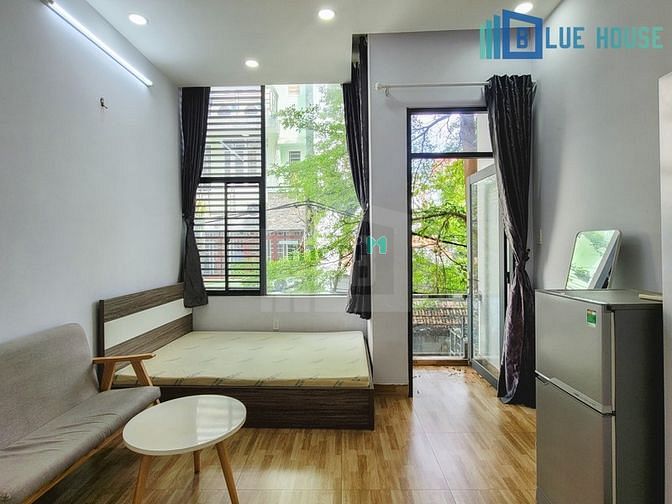 Hình ảnh Studio bancol, full nội thất ngay Etown, Hoàng Hoa Thám