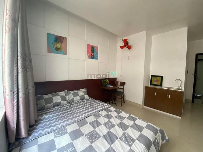Hình ảnh Studio ban công đối diện Rmit, gần TĐT, tiện đi các quận trung tâm