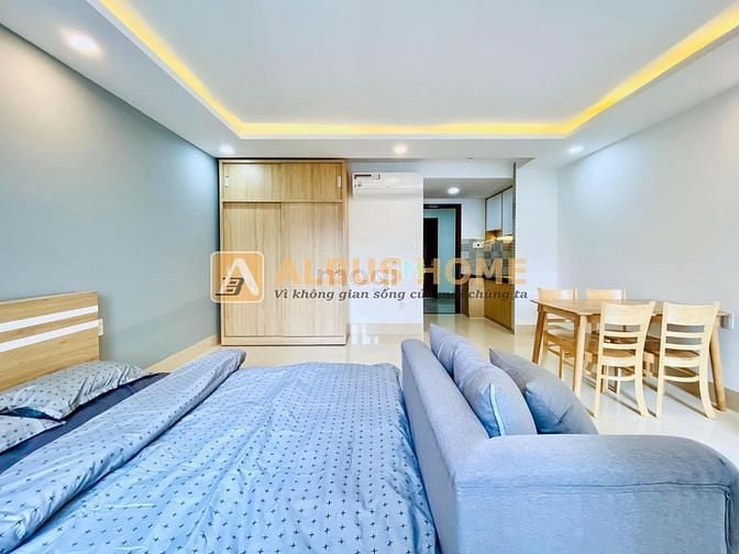 Hình ảnh Studio ban công đối diện TĐT,Rmit gần Lotte tiện đi các quận 1,4