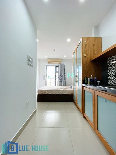 Hình ảnh Trống sẵn studio ban công full nội thất gần chợ Hoàng Hoa Thám