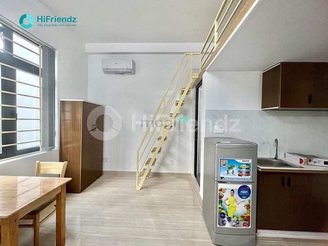 Hình ảnh Duplex Siêu Rộng, 28m2, Tòa Nhà Thang Máy, Bãi Xe Rộng Thoải Mái