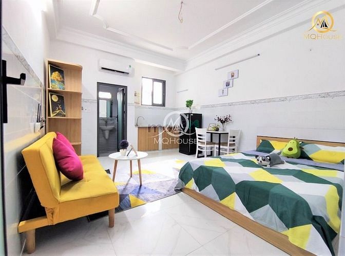Hình ảnh Studio ban công / cửa sổ đối diện Etown chân cầu vượt Hoàng Hoa Thám