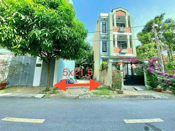 Hình ảnh Đất đường số KDC PHú mỹ, Quận 7. 5*21,5. 10 tỷ.