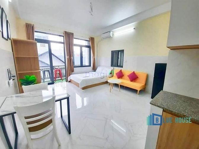 Hình ảnh Trống sẵn Studio ban công full nội thất - thoáng mát đối diện Etowm