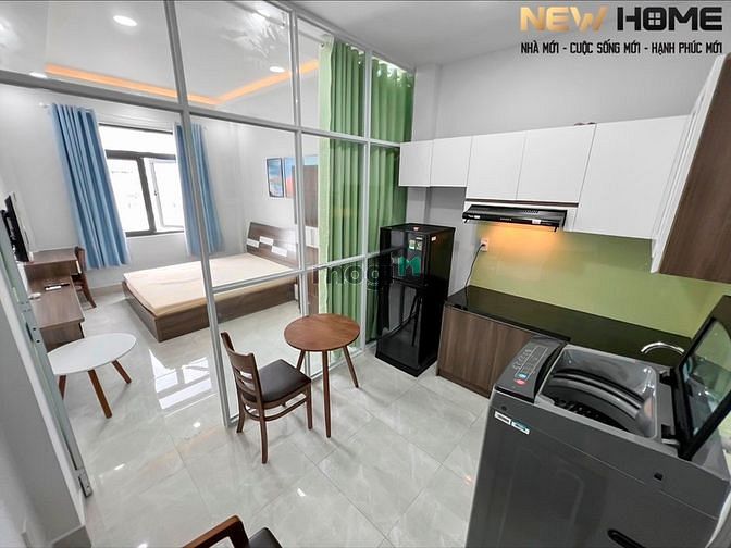 Hình ảnh 🪭 Cho thuê CHDV 1 PHÒNG NGỦ- vách kính riêng biệt-