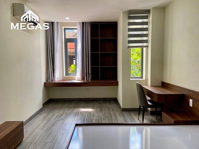Hình ảnh Nhà mới 100% tại khu villa gần Sala, căn 1PN ban công, full nội thất