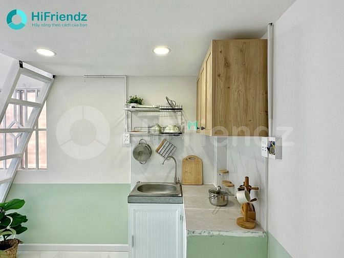 Hình ảnh Duplex gác cao của sổ thoáng Ngay KCX Tân Thuận - Vincom - BigC GO