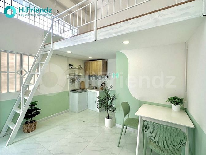 Hình ảnh Duplex gác cao của sổ thoáng Ngay KCX Tân Thuận - Vincom - BigC GO