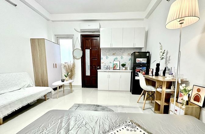 Hình ảnh Trống Studio full nội thất gần KCX Tân Thuận, Ufm Q7