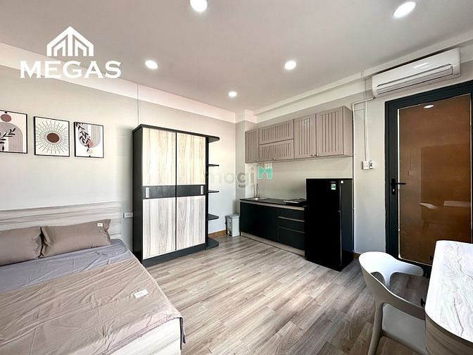 Hình ảnh Căn Hộ Studio Cao Cấp Mới 100%-Full Nội Thất-Bancol Sau,Cửa Sổ Thoáng