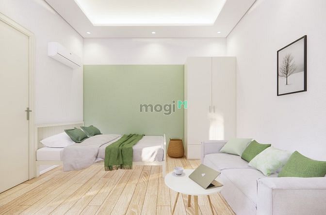 Hình ảnh Mb6623 nạp rút nhanh chóng Full nội thất ban công cửa sổ lớn máy giặt riêng Bà Lê Chân Q1