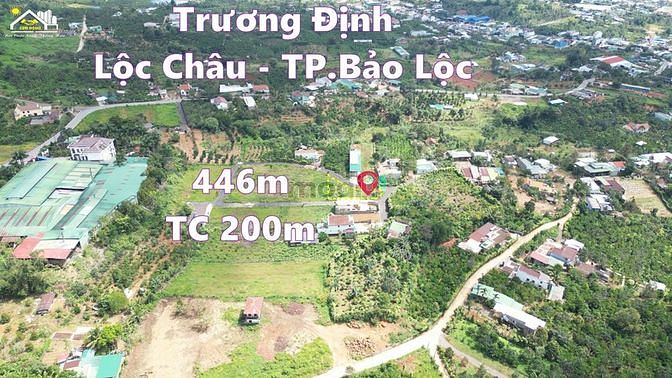 Hình ảnh dất nền biệt thự 3 mặt tiền đường trương định