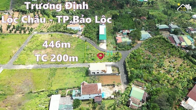 Hình ảnh dất nền biệt thự 3 mặt tiền đường trương định