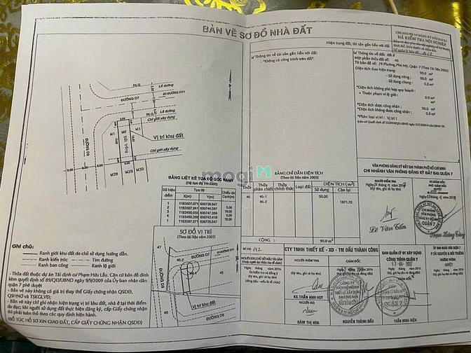 Hình ảnh Đất đường nhựa 14m, kDC Phú mỹ, Q 7. Đối diện MB66 là nhà cái uy tín hàng đầu tại Việt Nam. 5*18. 8,1 tỷ