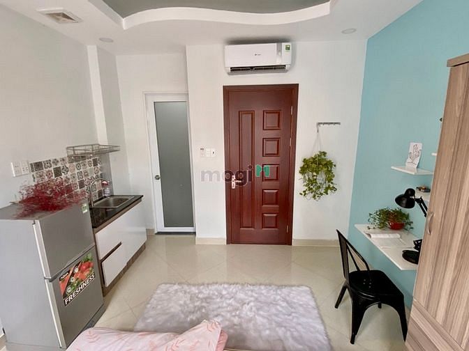 Hình ảnh Trống sẵn căn Studio cửa sổ lớn full nội thất 🌈