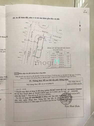 Hình ảnh Đất lô góc đường 12 m, KDC Hoàng Quốc Việt, quận 7. 10*20.