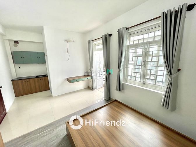 Hình ảnh Studio Full NT_Bancon mặt sau_Máy Giặt Riêng_Đường TÂN CẢNG