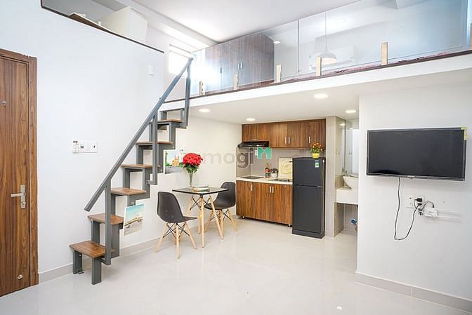 Hình ảnh Trống Sẵn Duplex Full Nội Thất Ngay Huỳnh Tấn Phát Q7