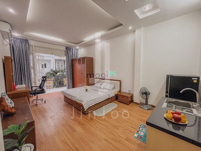 Hình ảnh Studio ban công gần Lotte, tiện đi các q1,4 gần TĐT,RMIT,UFM