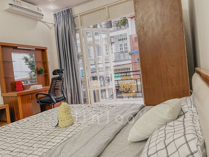 Hình ảnh Studio ban công gần Lotte, tiện đi các q1,4 gần TĐT,RMIT,UFM