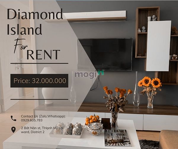 Hình ảnh Cho thuê Trang Chủ MB66.COM / Đăng Ký Tặng 66K 2PN Diamond Island view cực xịn