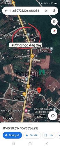Hình ảnh Cần bán lô đất 7x20 sẵn 50m2 tc sát Ql13- giá chỉ 450tr - Đất thuộc TX