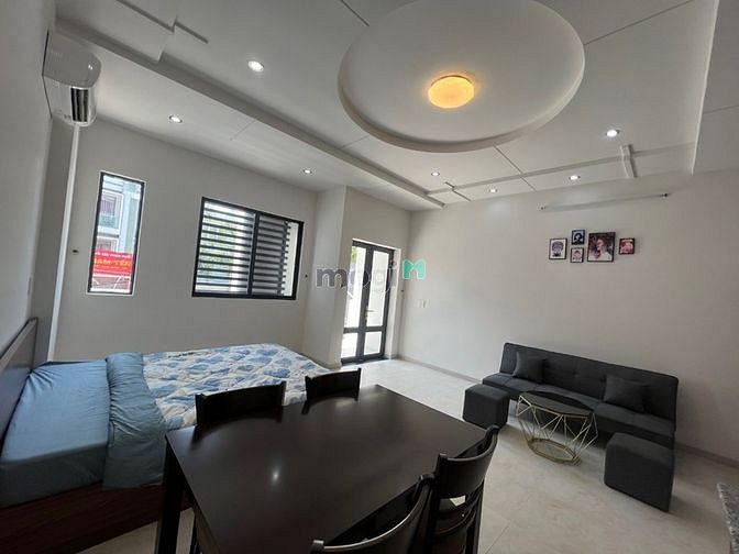 Hình ảnh Penhouse full nội thất - ban công view nhìn ra Aeon Bình Tân