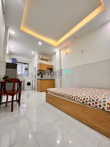 Hình ảnh Mb6623 nạp rút nhanh chóng mini Full Nội thất - Máy giặt riêng trong phòng - Tân Quy Lotte