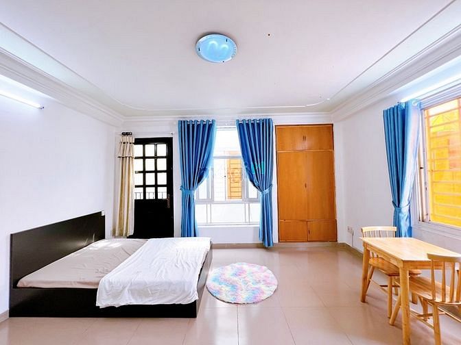 Hình ảnh Studio 2 cửa sổ siêu thoáng, tách bếp.FULL nội thất. Ngay Đồ Sơn