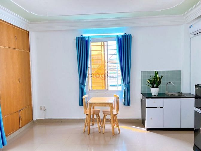 Hình ảnh Studio 2 cửa sổ siêu thoáng, tách bếp.FULL nội thất. Ngay Đồ Sơn