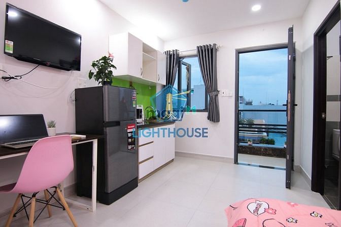 Hình ảnh Studio ban công/cửa sổ có thang máy gần toà nhà Viettel