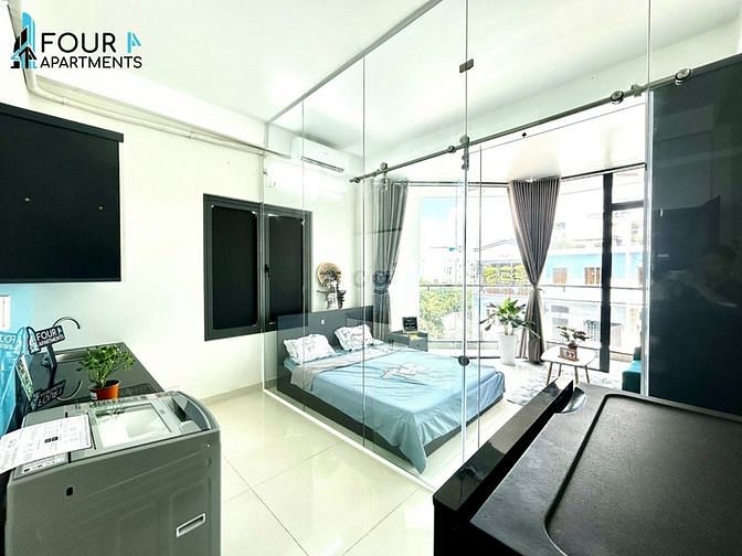 Hình ảnh Thuê Căn Hộ Full NT - Bình Thạnh - 1PN - Ban Công