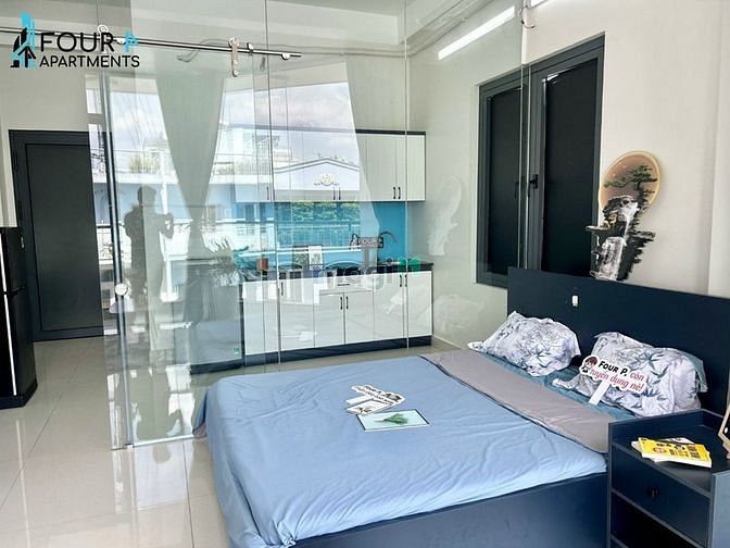 Hình ảnh Thuê Căn Hộ Full NT - Bình Thạnh - 1PN - Ban Công
