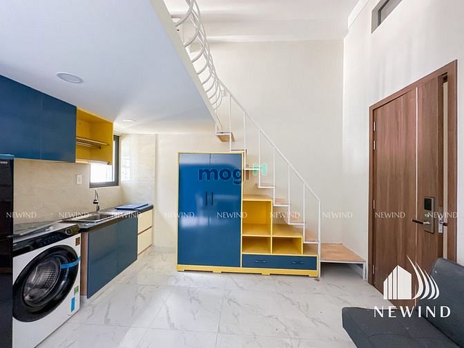 Hình ảnh Duplex gác cao 1m8 mới xây, Full NT, Cửa sổ/Ban công, Máy giặt riêng