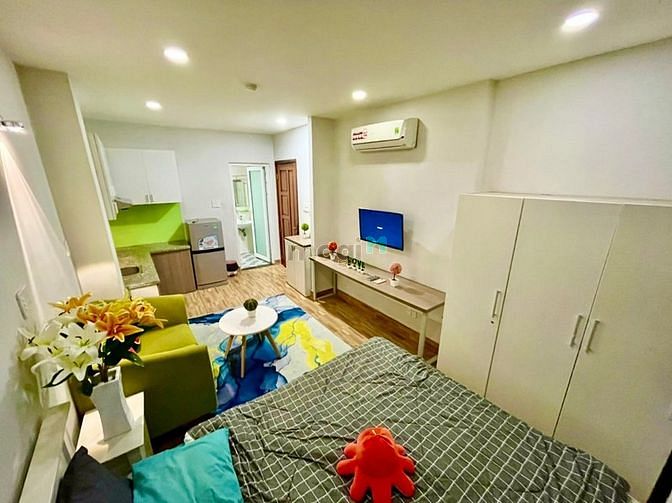 Hình ảnh Cho thuê phòng đầy đủ nội thất cửa sổ Tôn Đản Q4