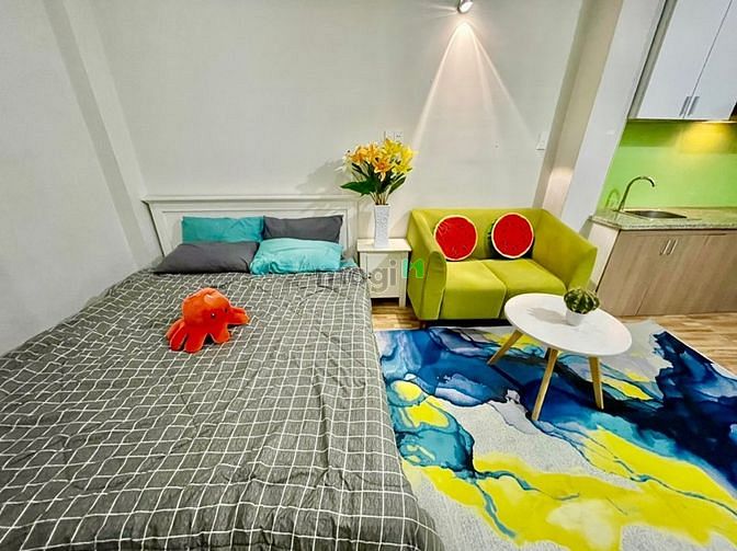 Hình ảnh Cho thuê phòng đầy đủ nội thất cửa sổ Tôn Đản Q4