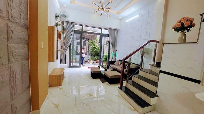 Hình ảnh Phạm Văn Chiêu, HXH, Nhà mới toanh, 4 tầng, 45m2