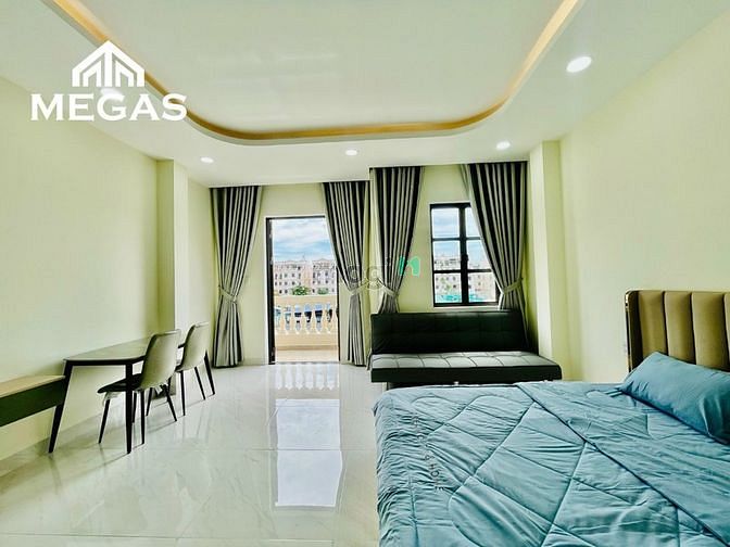 Hình ảnh Cho Thuê Căn Hộ Ban Công Cao Cấp Ngay Phan Văn Trị