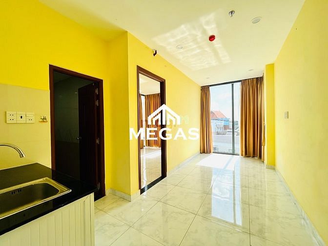 Hình ảnh Căn Hộ 1PN View Kính, Full Nội Thất, Ngay CoopMart Phan Văn Hớn - Q12