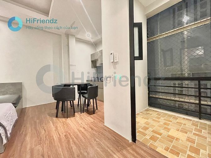 Hình ảnh Studio Đầy đủ nội Thất_Balcony_Bao Phí_Gần Phú Nhuận_Gò Vấp